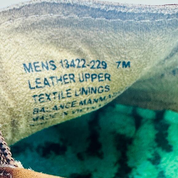 Florsheim Men's Tropics Moc Toe Venetian Slip On Cognac Leather Loafers Size 7 - Picture 11 of 11